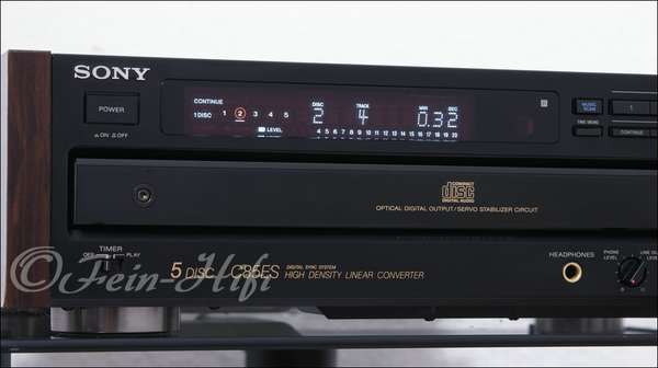 Sony CDP-C85 ES CD-Wechsler der ES Reihe