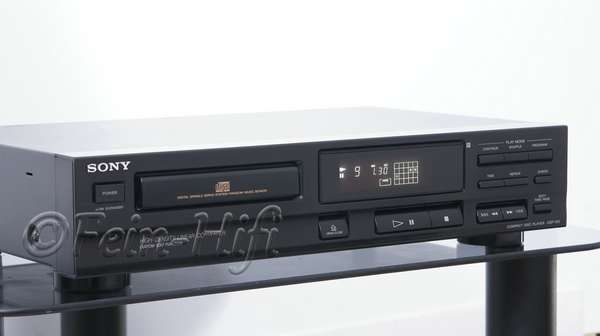 Zeigt die Seitenansicht-Links von Sony CDP-312 H