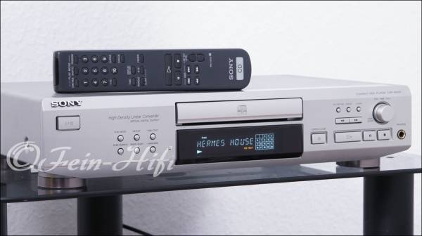 Zeigt die Seitenansicht-Links von Sony CDP-XE520 H