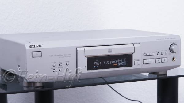 Sony CDP-XE 530 CD-Player mit CD-TEXT silber