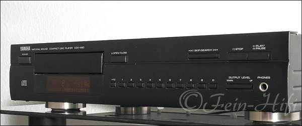 Zeigt die Detailansicht-Links von Yamaha CDX-480 CD-P