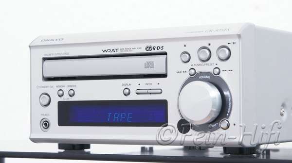 Onkyo CR-305FX 2.1 Stereo CD-Receiver im Midi-Format silber