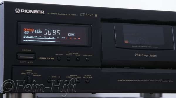 Pioneer CT-S730 3-Kopf Kassettendeck