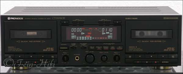 Pioneer CT-W950R HiFi Doppelkassettendeck