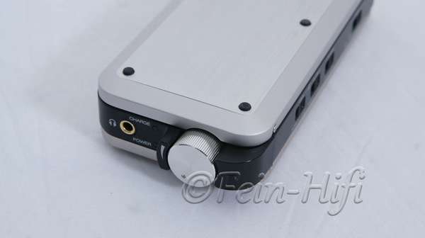Denon DA-10 mobiler Kopfhörerverstärker /USB DAC silber
