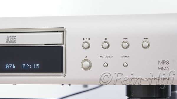 Denon DCD-510AE CD-Player mit MP3 silber