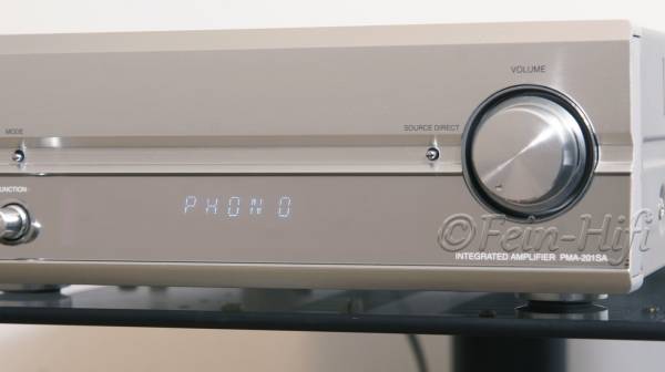 Zeigt die Detailansicht-Rechts von Denon PMA-201SA S