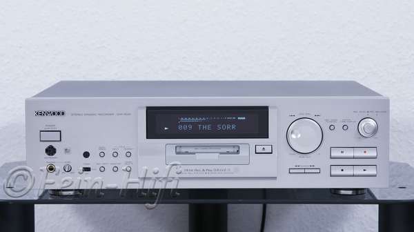 Kenwood DMF-9020 Highend MD MiniDisc Recorder silber