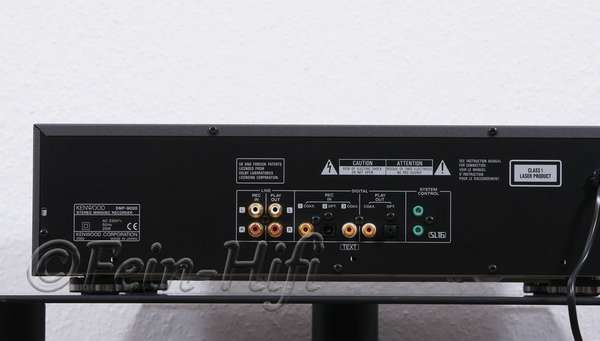 Kenwood DMF-9020 Highend MD MiniDisc Recorder silber
