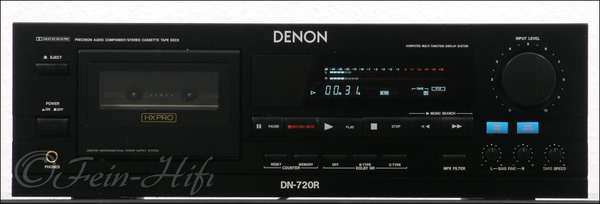 Denon DN-720R professional Kassettendeck pitchbar
