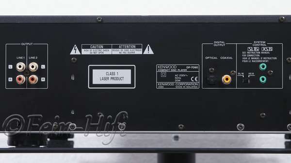 Kenwood DP-7090 High-End CD-Player mit CD-Text