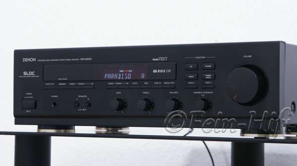 Denon DRA-585RD Stereo Receiver mit 2x 90W Sinus..