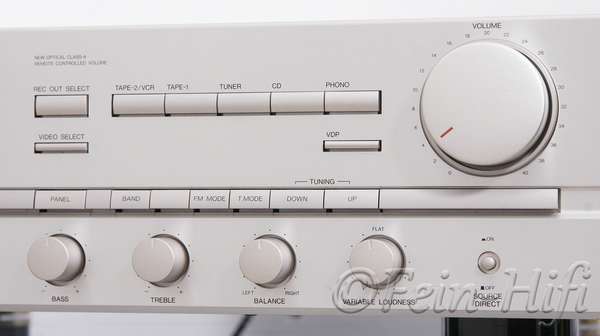 Denon DRA-735R Stereo Receiver silber