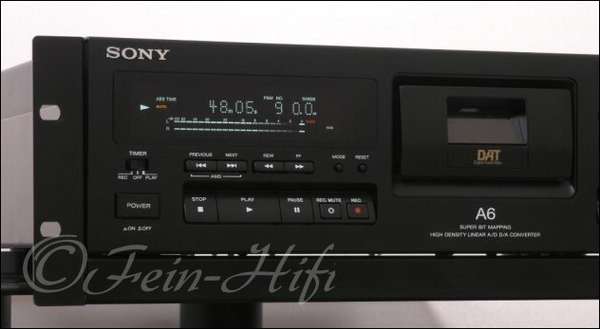Sony DTC-A6 Professioneller DAT-Recorder