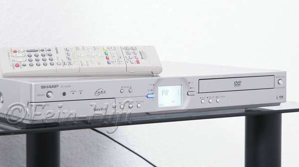 SHARP DV-HR300 DVD- und Festplattenrecorder 80 GB silber