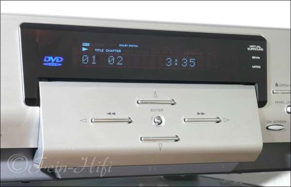 Zeigt die Frontansicht von Kenwood DVF-9010 DVD-P
