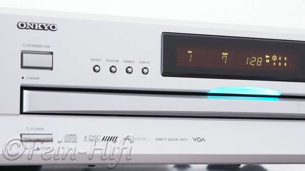 Onkyo DX-C390 HiFi CD-Wechsler mit MP3 silber