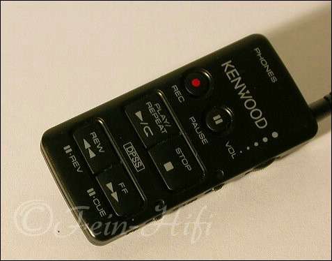 Kenwood DX-7 Portabler HiFi DAT-Recorder - gebraucht