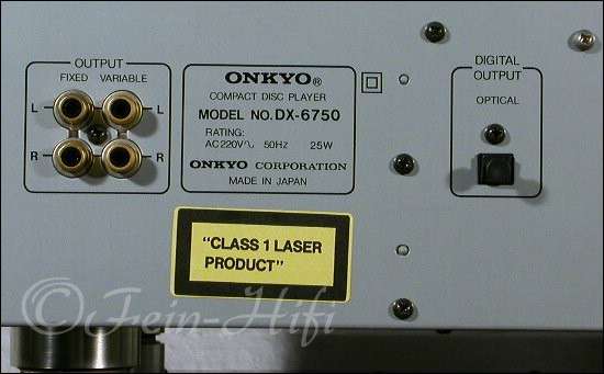 Onkyo DX-6750 Integra Referenz CD-Player