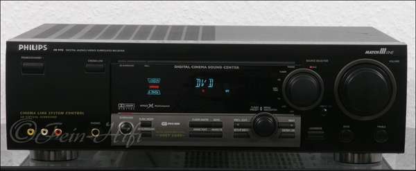 Zeigt die Seitenansicht-Links von Philips FR-970 D