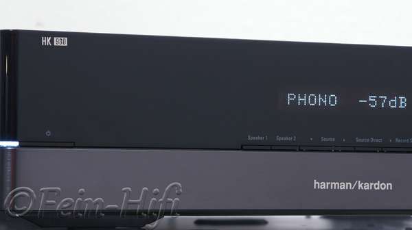 Zeigt die Detailansicht-Links von Harman Kardon HK 980 High-End Stereo Verstärker