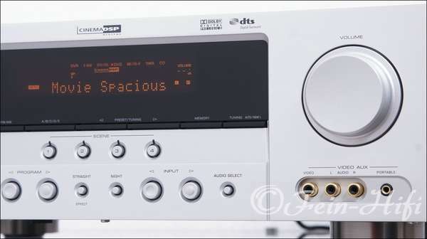 Zeigt die Detailansicht-Rechts von Yamaha HTR-6030 D