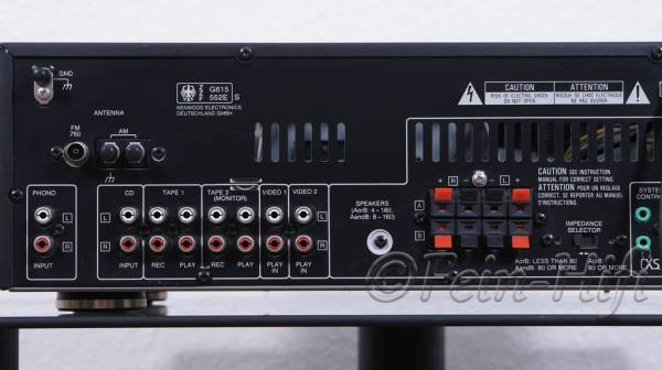 Zeigt die Extraansicht von Kenwood KR-A 4060 S