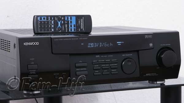 Zeigt die Seitenansicht-Links von Kenwood KRF-V 4530D D