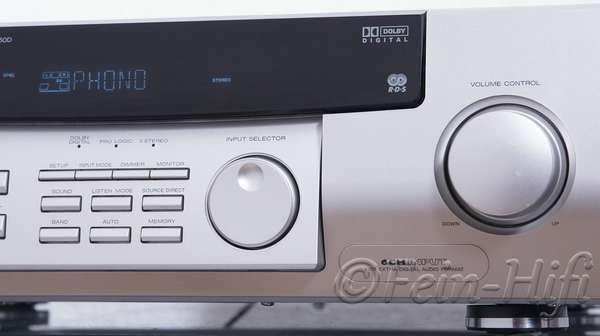Kenwood KRF-V 4550D Dolby Digital AV Receiver silber