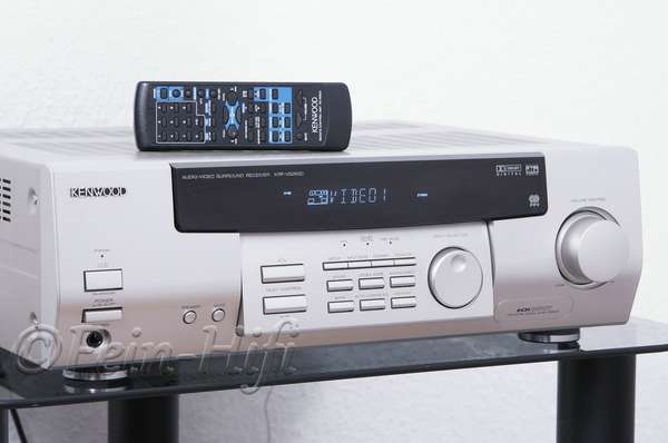 Kenwood KRF-V 5050D Dolby Digital DTS Receiver Silber