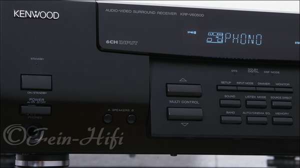 Kenwood KRF-V6050 Dolby Digital DTS Heimkino Receiver