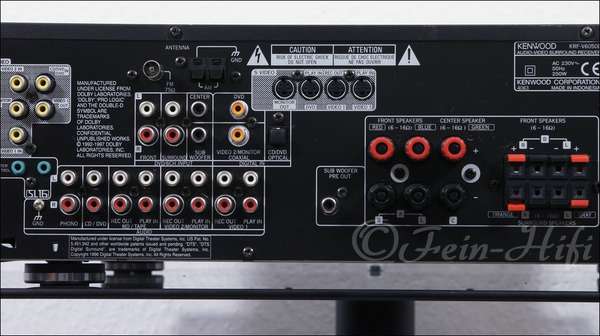 Kenwood KRF-V6050 Dolby Digital DTS Heimkino Receiver