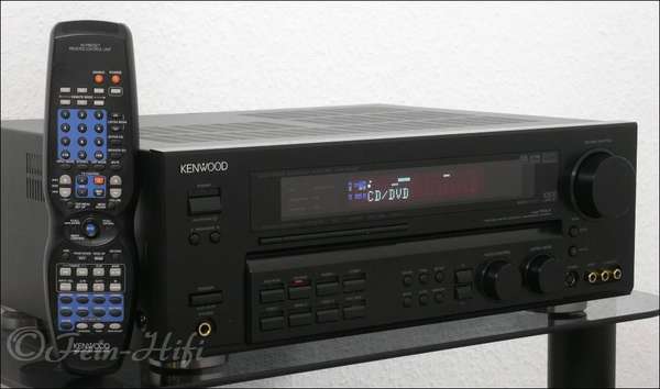 Zeigt die Seitenansicht-Links von Kenwood KRF-V 6060D D