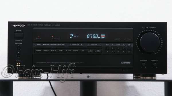 Zeigt die Frontansicht von Kenwood KR-V8030