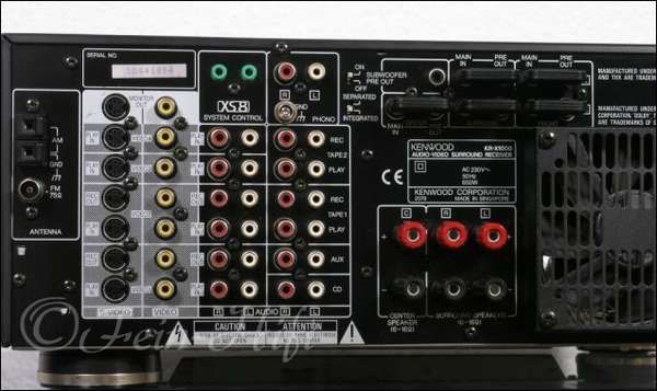 Kenwood KR-X1000 THX Home Cinema Receiver