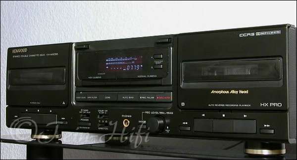 Kenwood KX-W6060 HiFi Doppel-Tapedeck