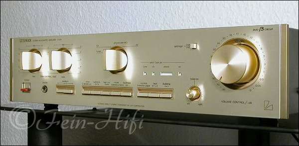 Luxman L-235 high-end Verstärker in champagner