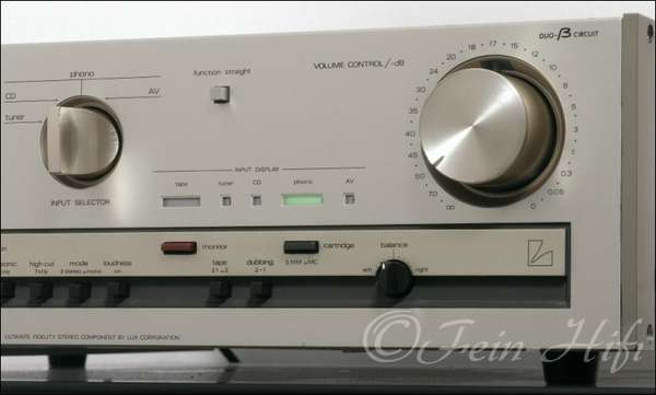 Zeigt die Detailansicht-Rechts von Luxman L-435