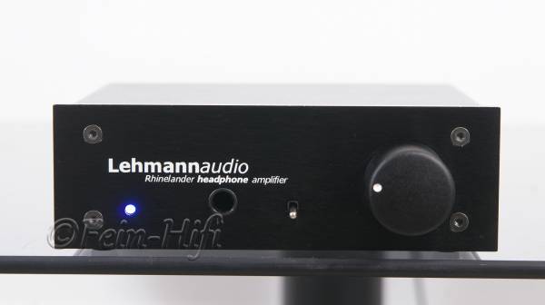 Zeigt die Seitenansicht-Links von Lehmannaudio Rhinelander Kopfhörerverstärker