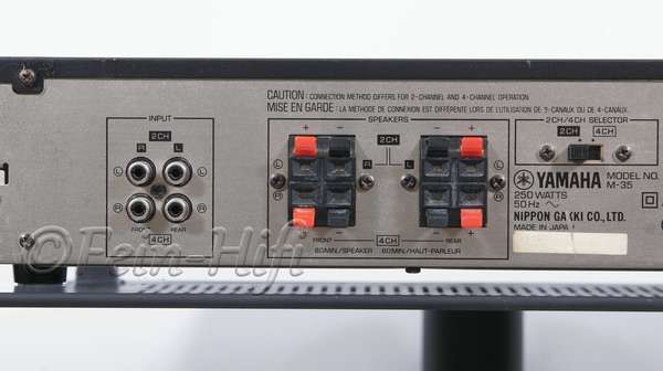 Yamaha M-35 Stereo / 4-Kanal Endstufe - gebraucht