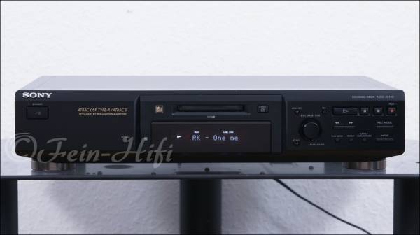 Zeigt die Seitenansicht-Links von Sony MDS-JE440 M