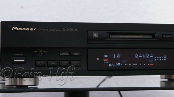 Pioneer MJ-D508 MiniDisc Recorder
