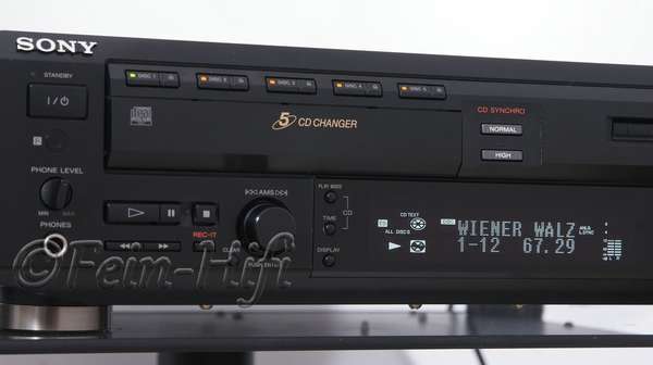 Sony MXD-D5C MD / CD-Wechsler