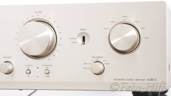 Onkyo A-9511 Stereo Verstärker champagner