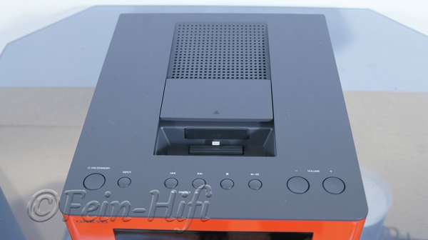 Onkyo CR-255 CD-Player/Verstärker rot