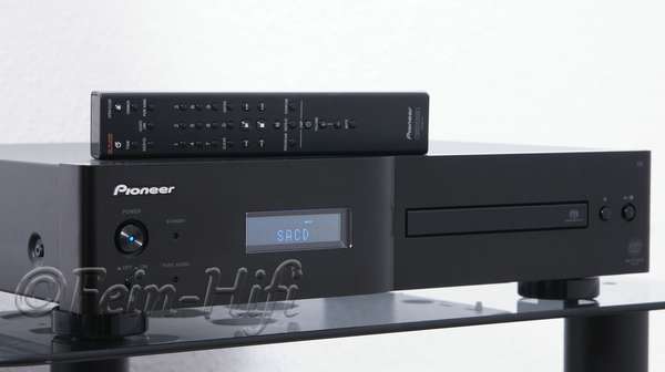 Zeigt die Seitenansicht-Links von Pioneer PD-D6MK2 SACD-P