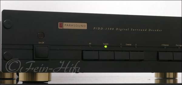 Zeigt die Detailansicht-Links von Parasound P/DD-1500
