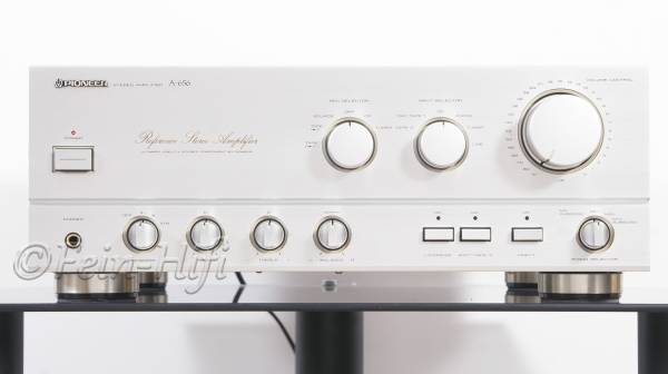 Pioneer A-656 Highend Verstärker schwerer 14kg Bolide silber