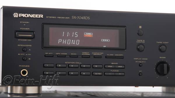 Pioneer SX-704RDS Stereo Receiver