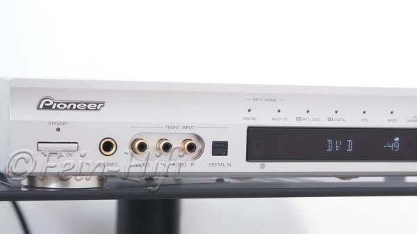 Pioneer VSX-C300 Dolby Digital DTS Receiver Slimline silber